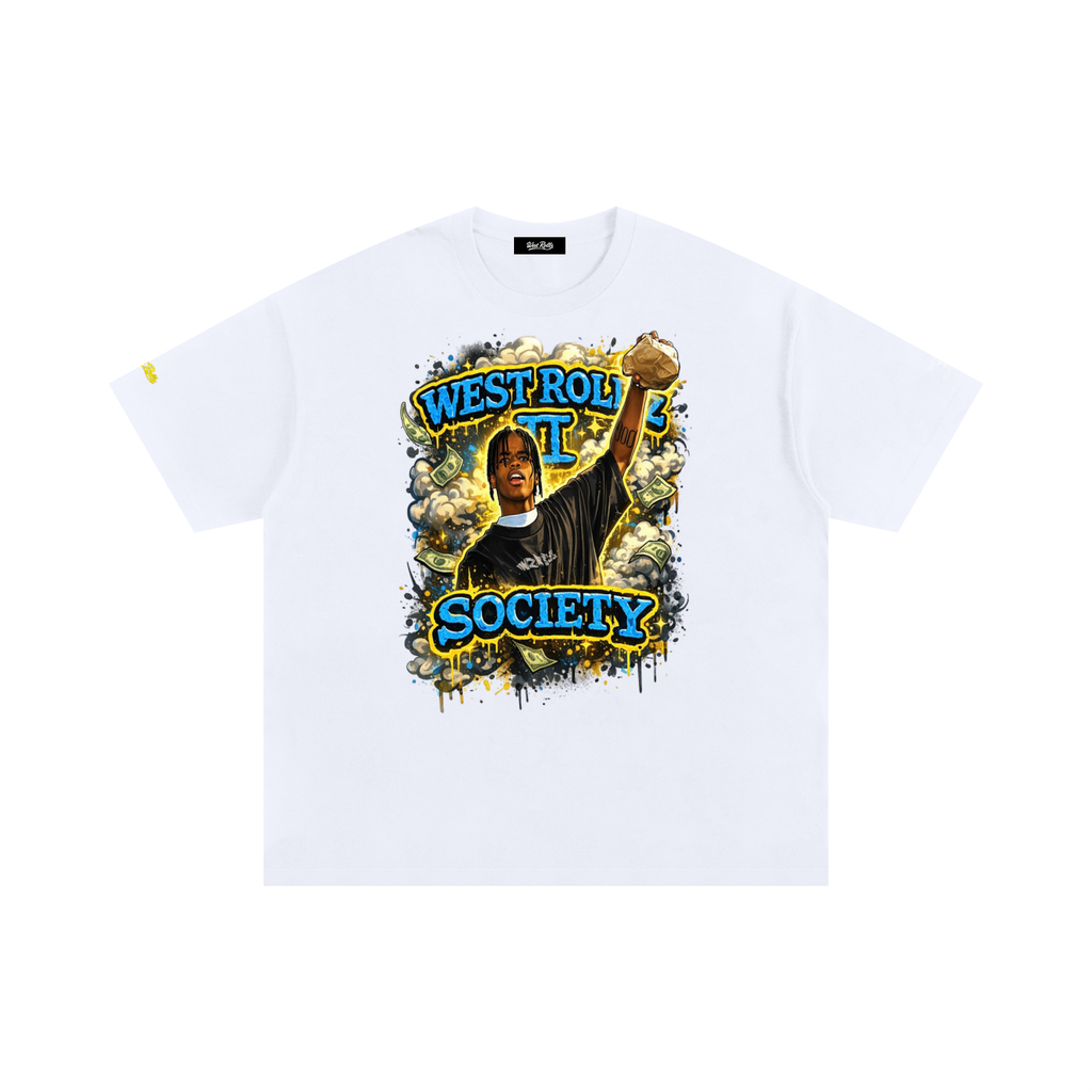 WEST ROLLZ X WEST ROLLZ II SOCIETY MEN T-SHIRT