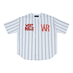 WEST ROLLZ X BLOODS BASEBALL SPORT JERSEY