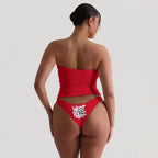 WEST ROLLZ X Strapless Tube Top Set X SECOND SKIN