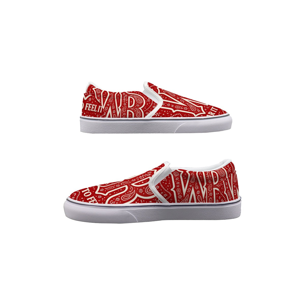 WEST ROLLZ X BLOODS SHOES GANG