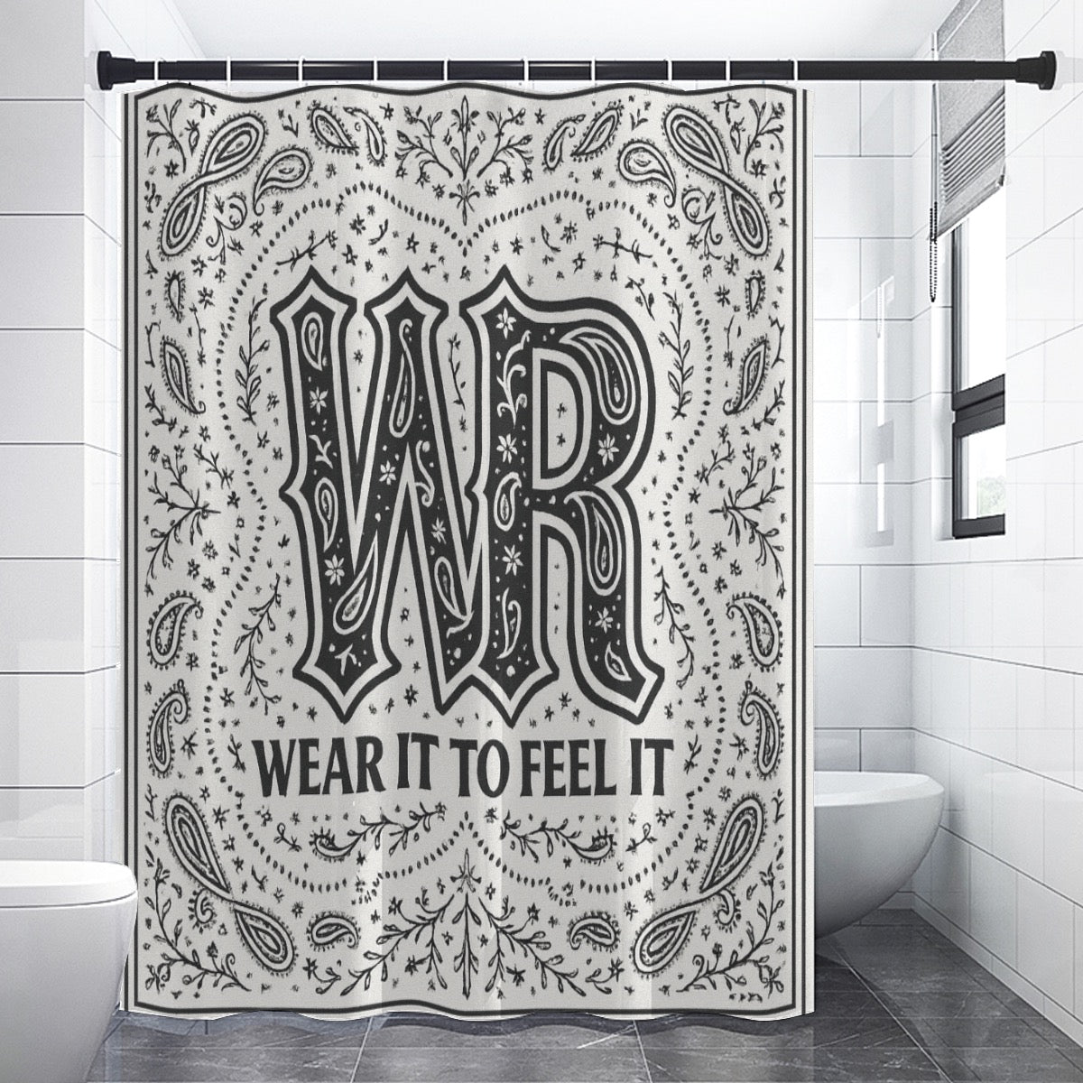 WEST ROLLZ X RIDEAUX DE DOUCHE HOME WEST HOME