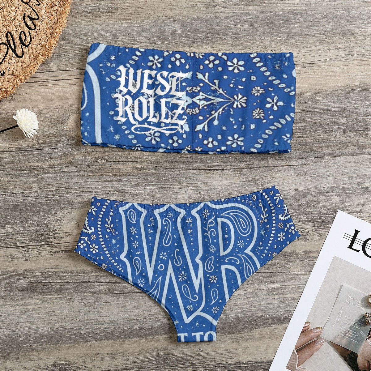 WEST ROLLZ X GANGSTA BOO BIKINI WEST SPLASH BY WEST ROLLZ
