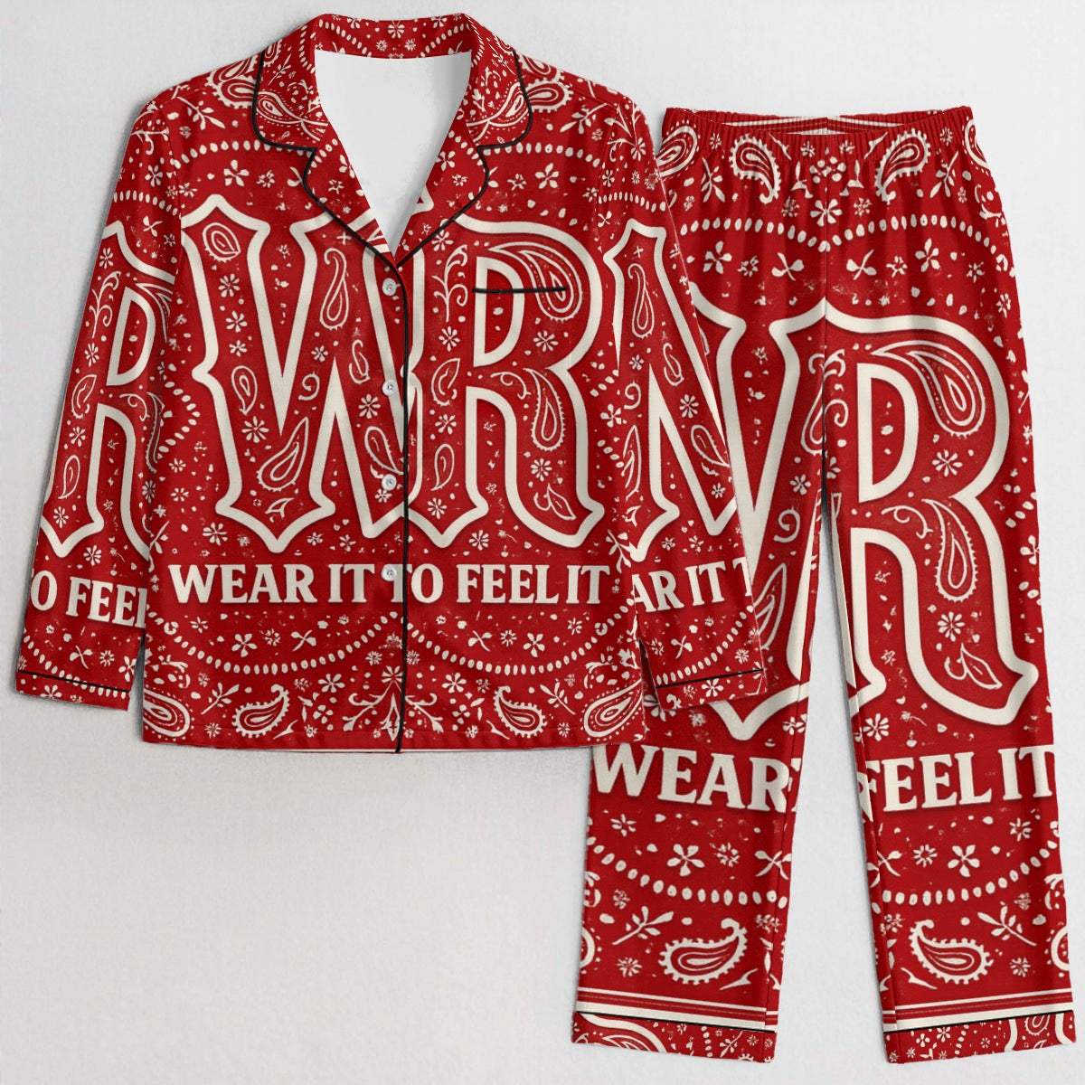WEST ROLLZ X WOMEN’S Satin Pajama Set