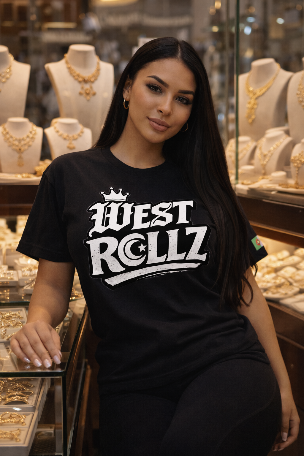 WEST ROLLZ X SORRY! MONEY ON THE LINE T-SHIRT