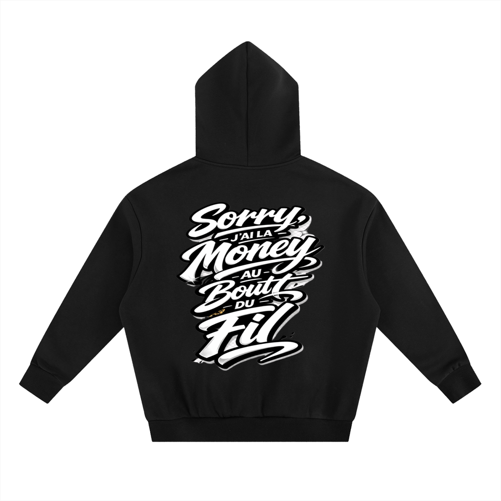WEST ROLLZ X Essential Heavyweight Boxy Fleece Hoodie