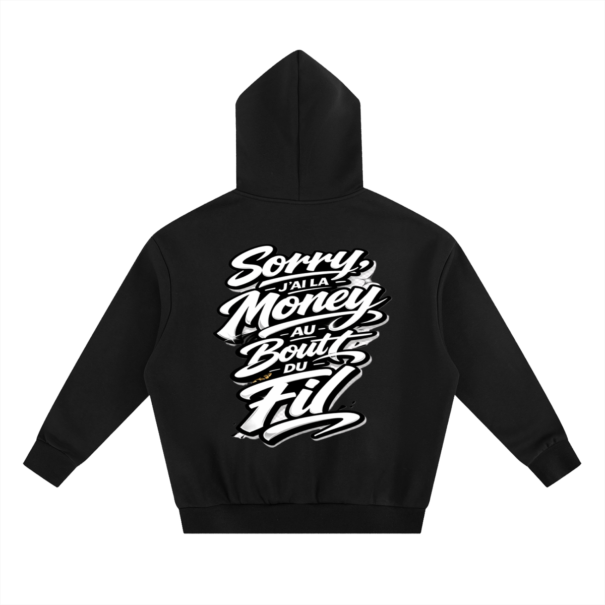 WEST ROLLZ X Essential Heavyweight Boxy Fleece Hoodie