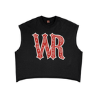 WEST ROLLZ X French Terry Boxy Tank Top T-SHIRT