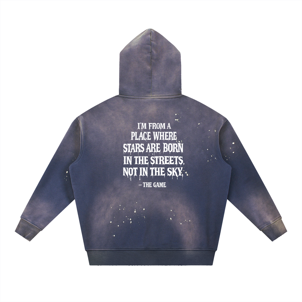 WEST ROLLZ X PIRU BLOODS HOODIE