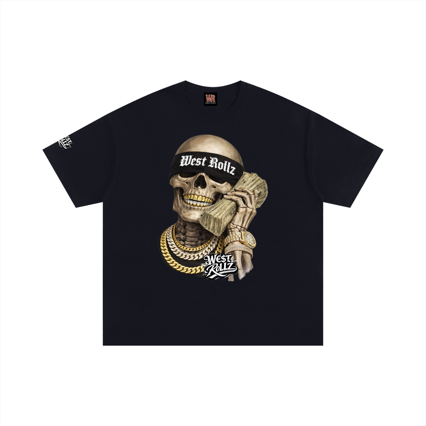 WEST ROLLZ X SORRY! MONEY ON THE LINE T-SHIRT