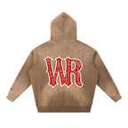 WEST ROLLZ X L’ORIGINAL WR X Vintage Washed Frayed Fleece Hoodie