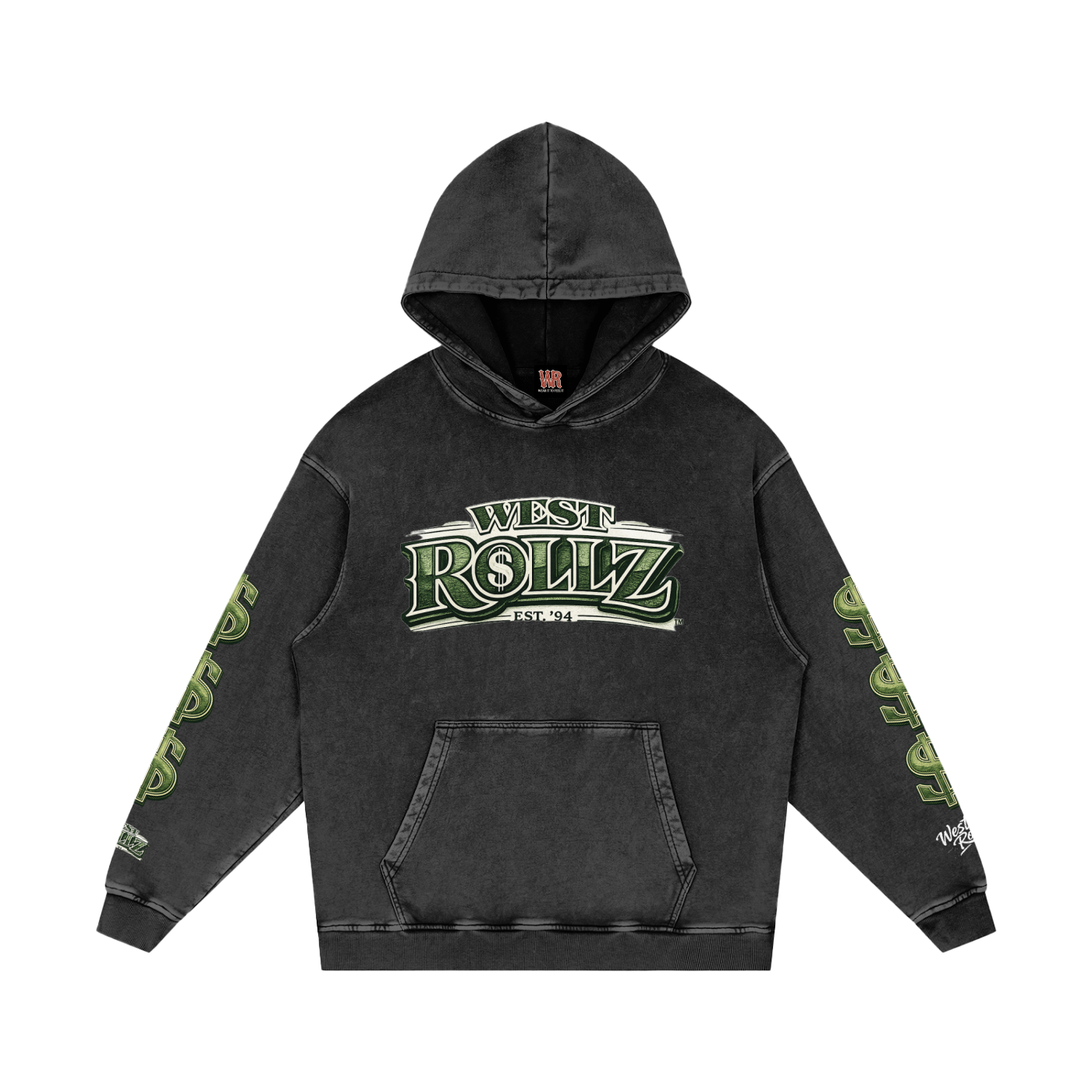 WEST ROLLZ X MONEY MAKER HOODIE