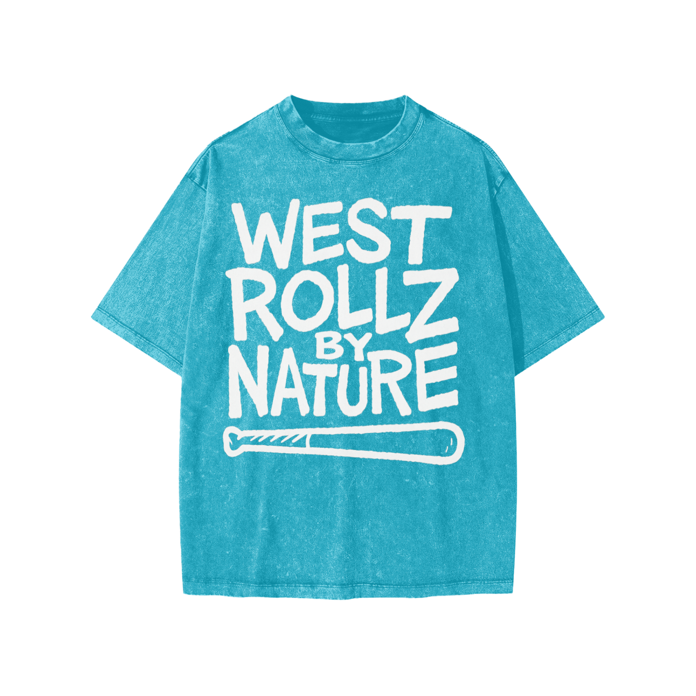 WEST ROLLZ X NAUGHTY KIDS OVERSIZED T-SHIRT