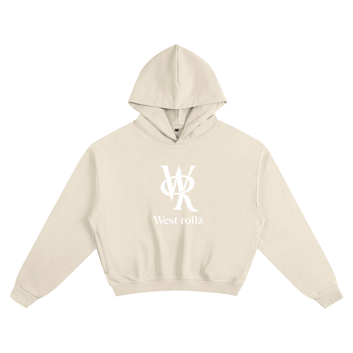 WEST ROLLZ X NINO BROWN X Unisex Cotton Cropped WOMEN Hoodie