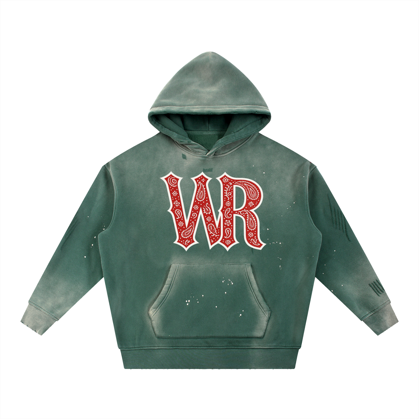 WEST ROLLZ X PIRU BLOODS HOODIE