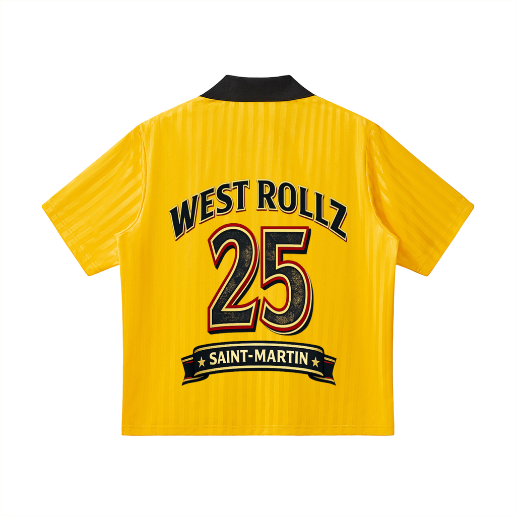 WEST ROLLZ X SAINT-MARTIN  Soccer JERSEY