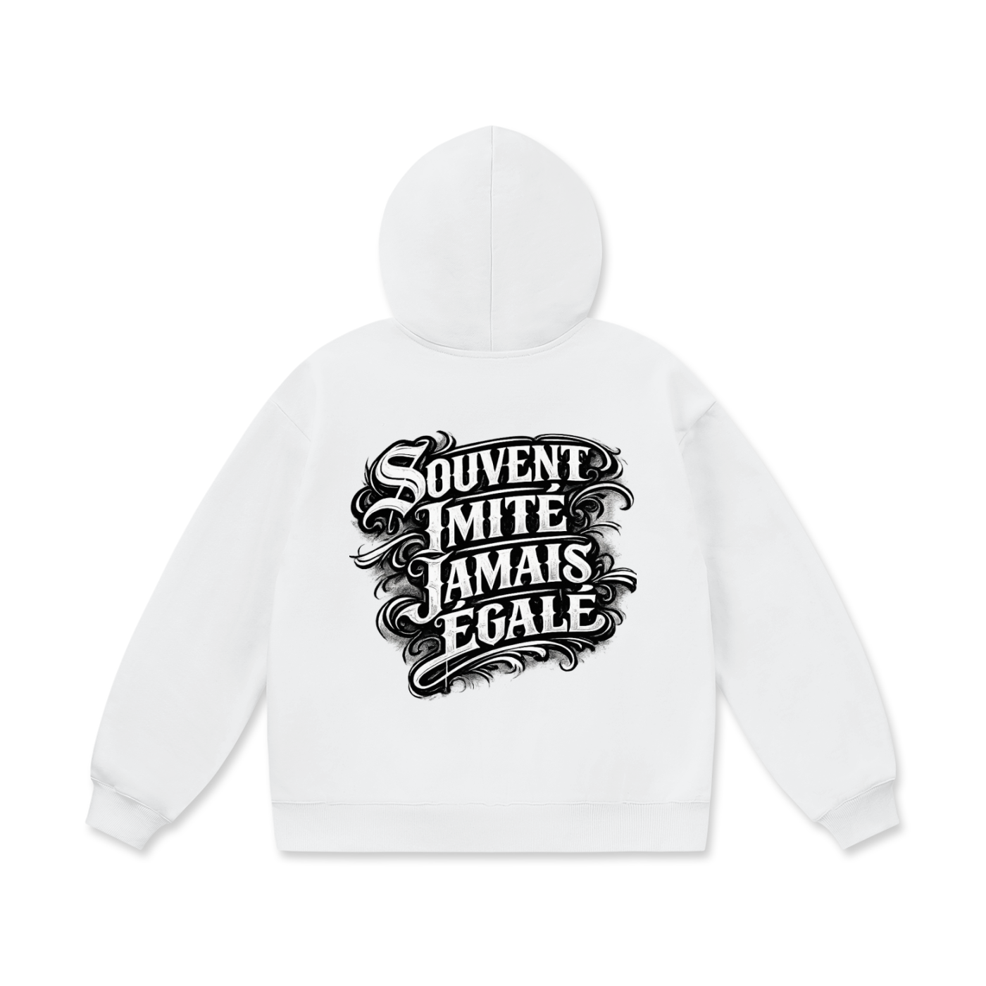 WEST ROLLZ X SORRY! J’AI LA MONEY AU BOUT DU FIL / Oversize Heavyweight Fleece HOODIE