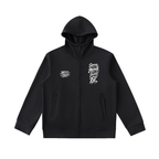 WEST ROLLZ X Essential Heavyweight High Neck  Zip-Up Hoodie