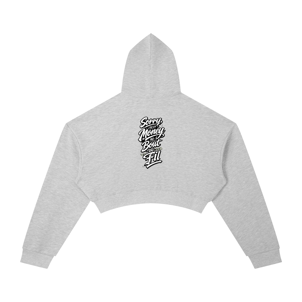 WEST ROLLZ X Essential Cropped WOMEN Hoodie