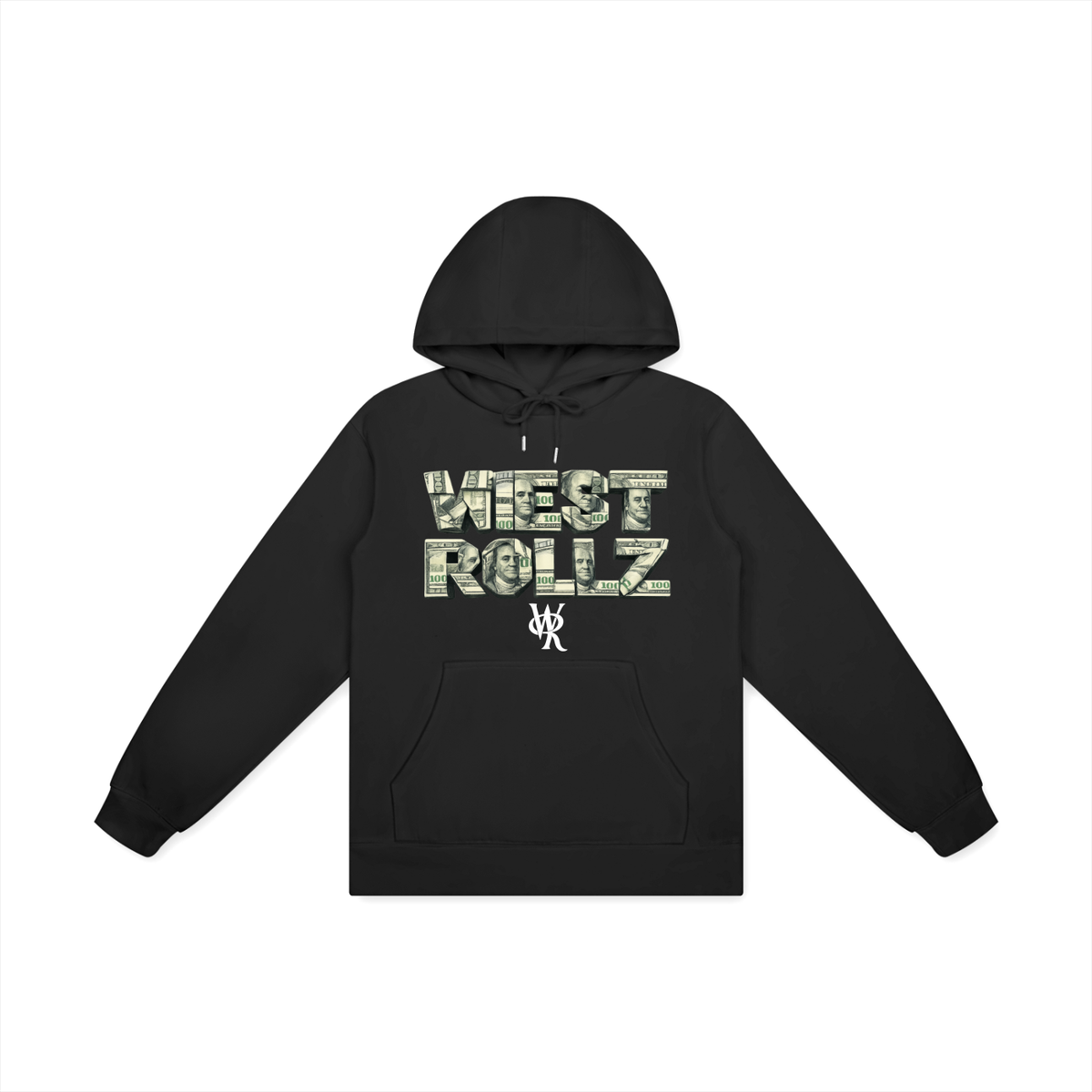 WEST ROLLZ X Unisex Basic 100% Cotton Hoodie