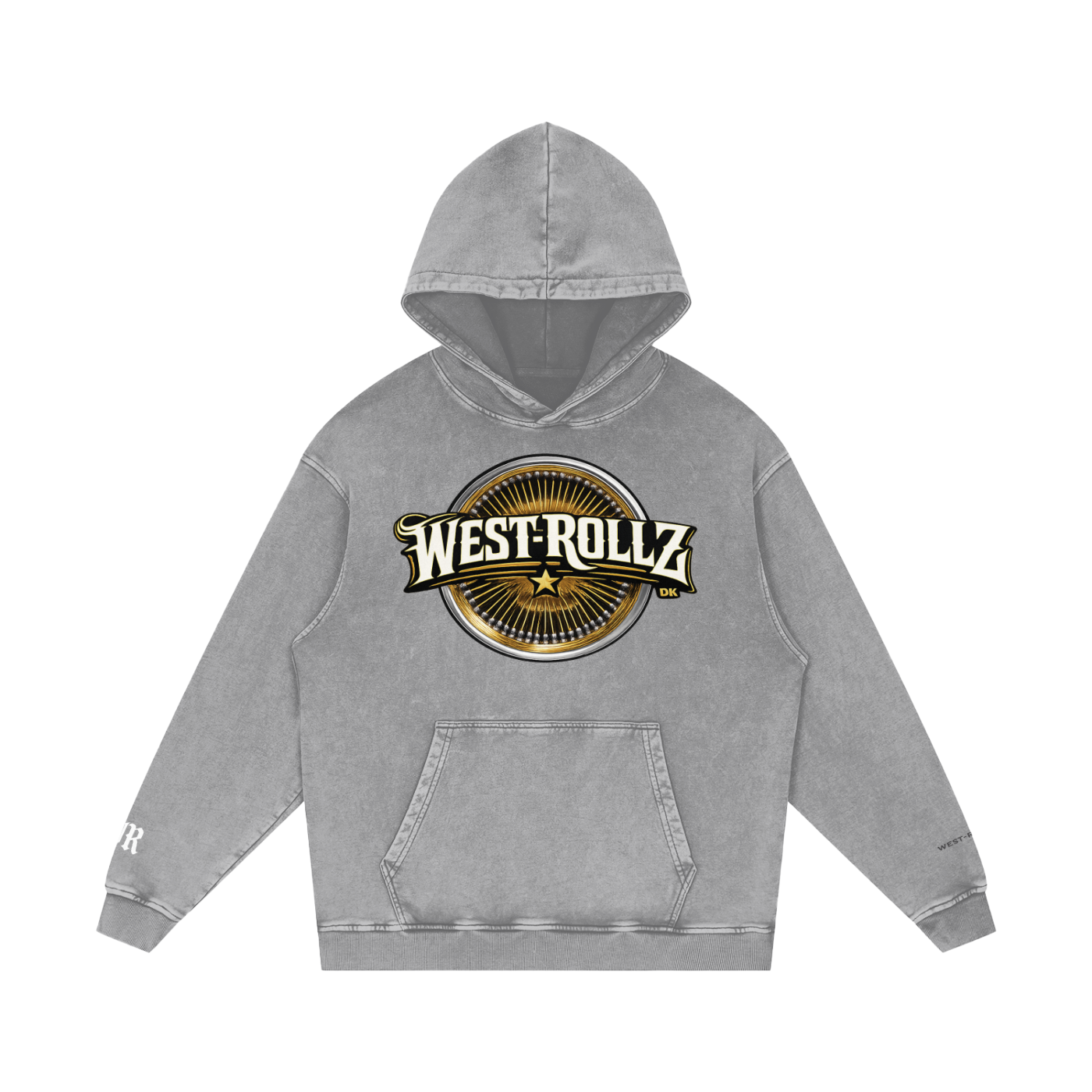 WEST ROLLZ X WHEELS HOODIE