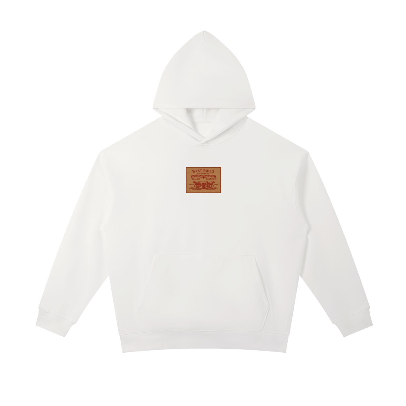 WEST ROLLZ X ROLLZ STRAUSZ X Essential Heavyweight Hoodie