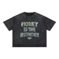 WEST ROLLZ X MONEY MAKER BOXY T-SHIRT