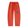 WEST ROLLZ X TATTOO WR X Unisex Vintage Wash Barrel Leg Fleece Sweatpants