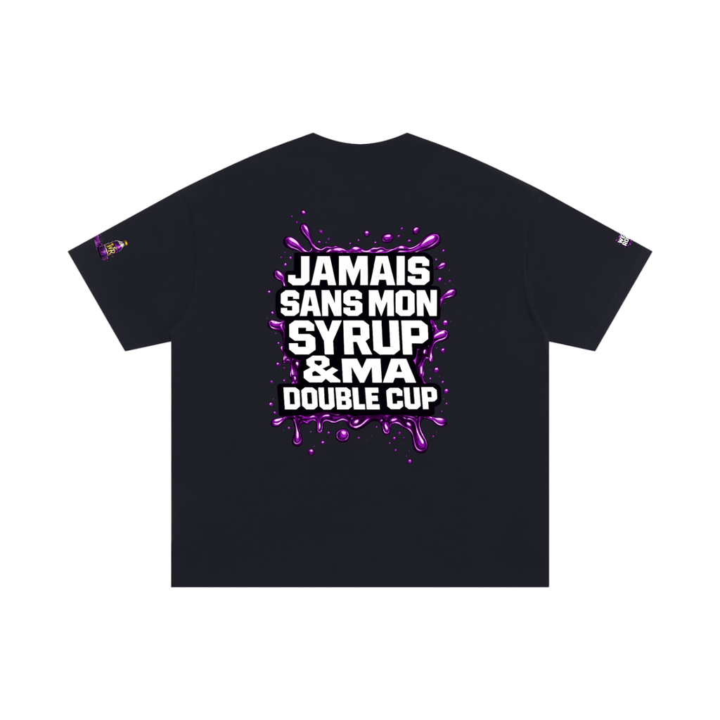 WEST ROLLZ X JAMAIS SANS MON SYRUP & MA DOUBLE CUP T-SHIRT