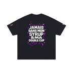WEST ROLLZ X JAMAIS SANS MON SYRUP & MA DOUBLE CUP T-SHIRT