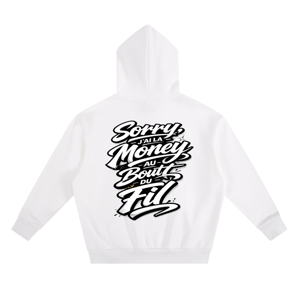 WEST ROLLZ X Essential Heavyweight Boxy Fleece Hoodie