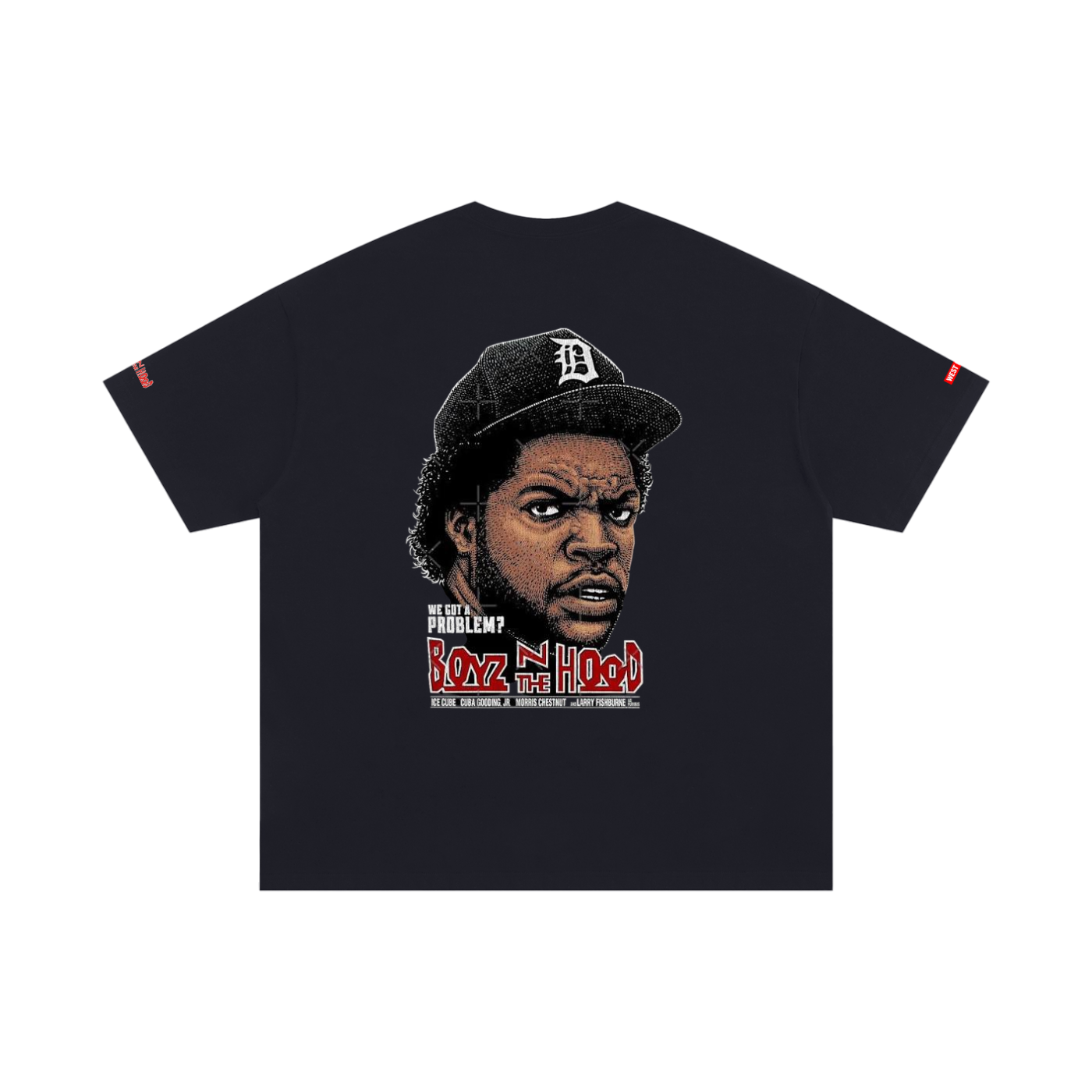 WEST ROLLZ X WEST IN THA HOOD T-SHIRT