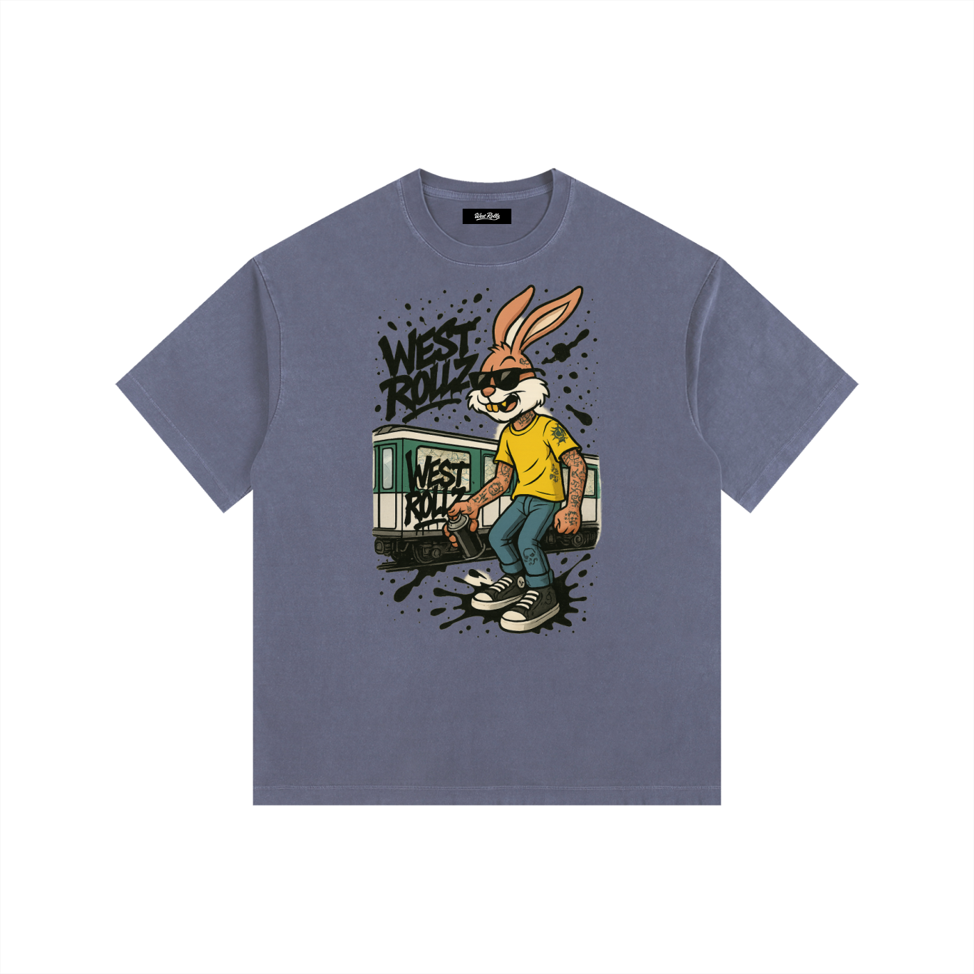 WEST ROLLZ X BUNNY GRAFF T-SHIRT