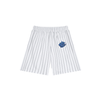 WEST ROLLZ X THE WARRIORS / Unisex Striped Loose Fit SHORT
