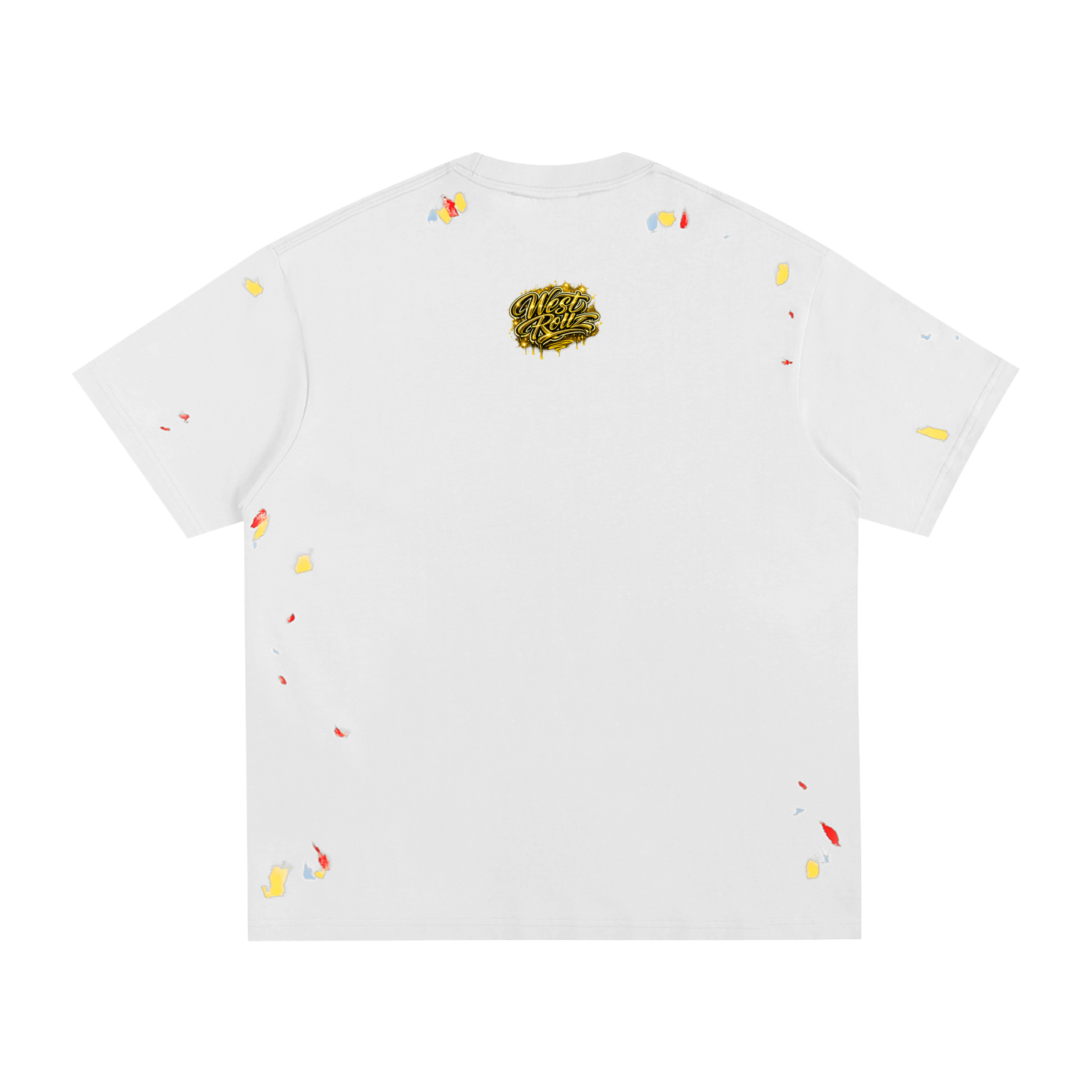 WEST ROLLZ X Paint Splatter T-SHIRT