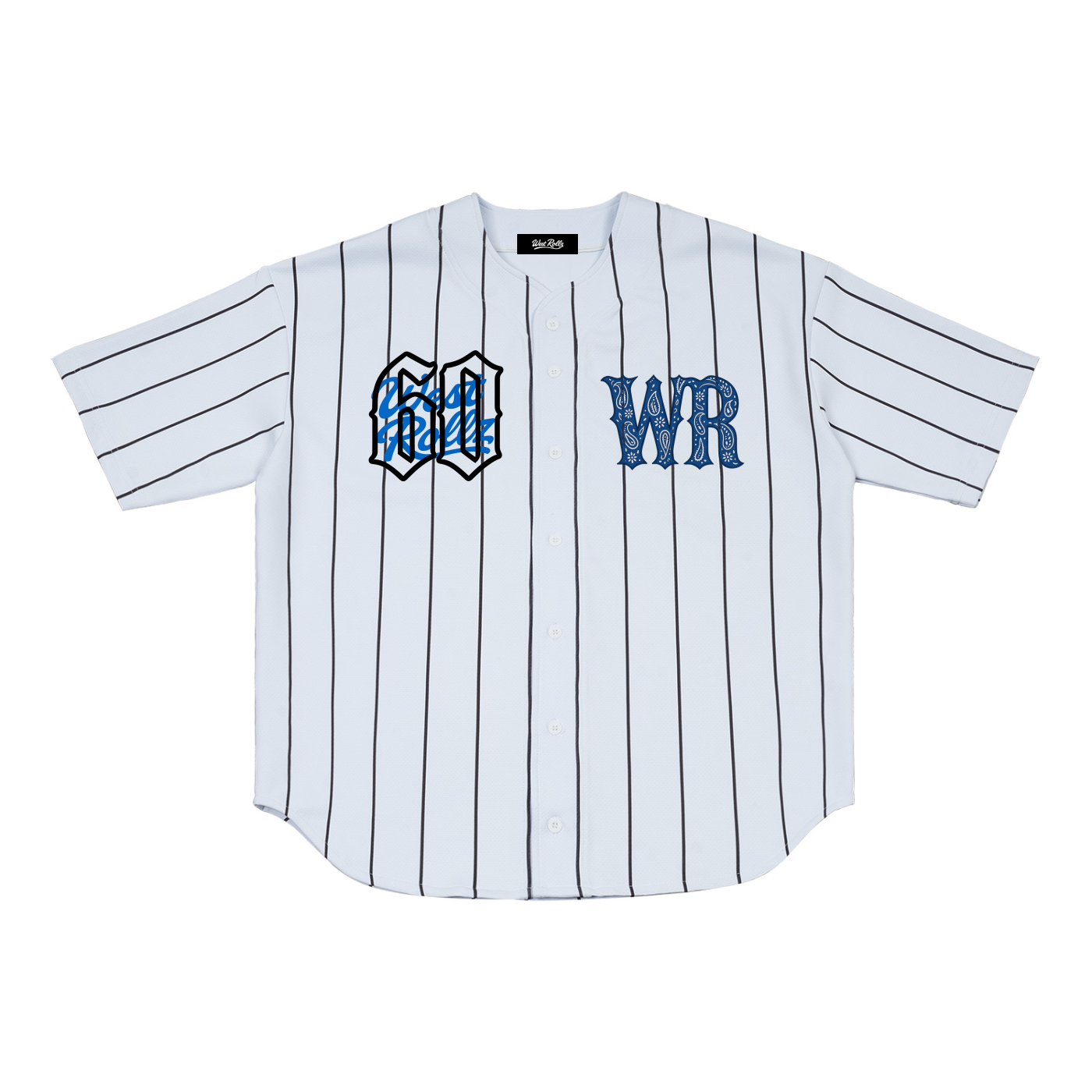 WEST ROLLZ X BASEBALL CRIPS SPORT JERSEY