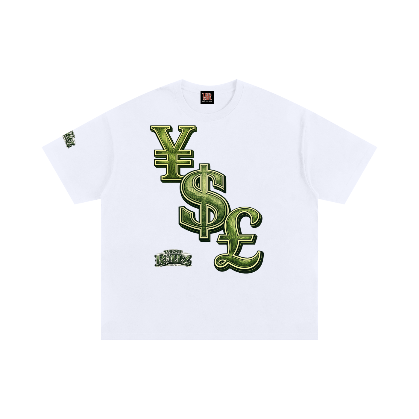 WEST ROLLZ X MONEY MAKER T-SHIRT