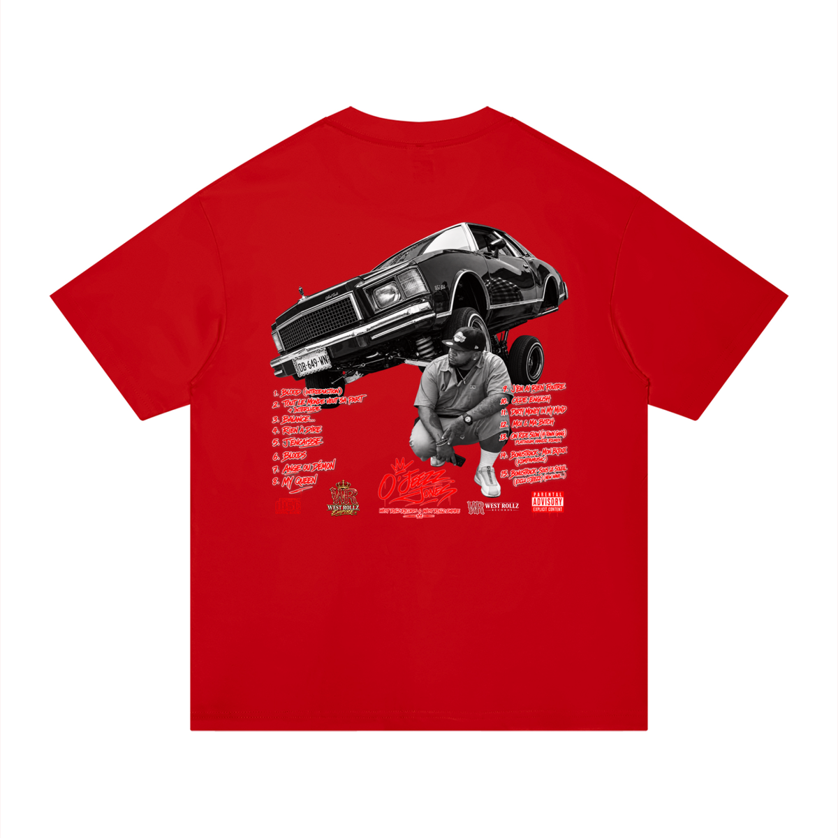 WEST ROLLZ x BLOODS x O’JEEZZ T-SHIRT