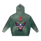 WEST ROLLZ X VINTAGE DIP-ROLLZ HOODIE