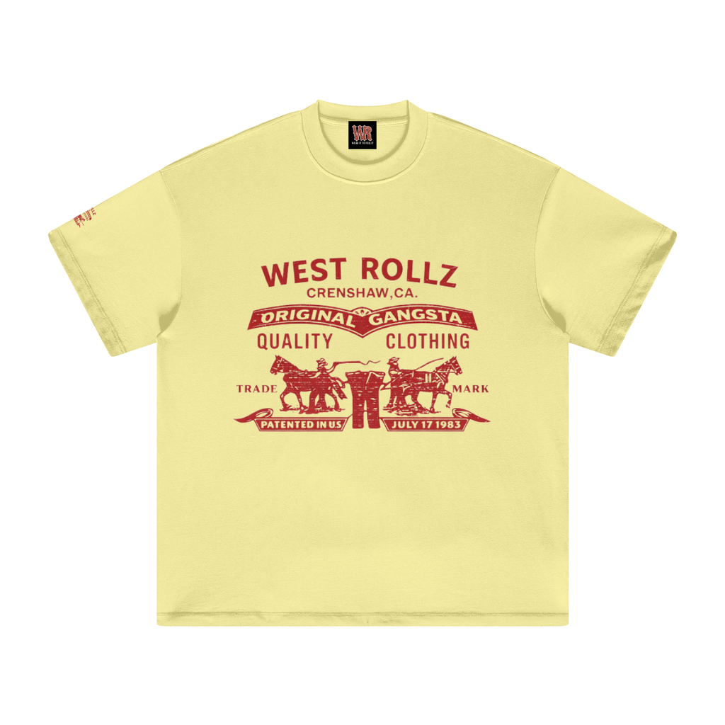 WEST ROLLZ X ROLLZ STRAUSZ EARTH TONE T-SHIRT