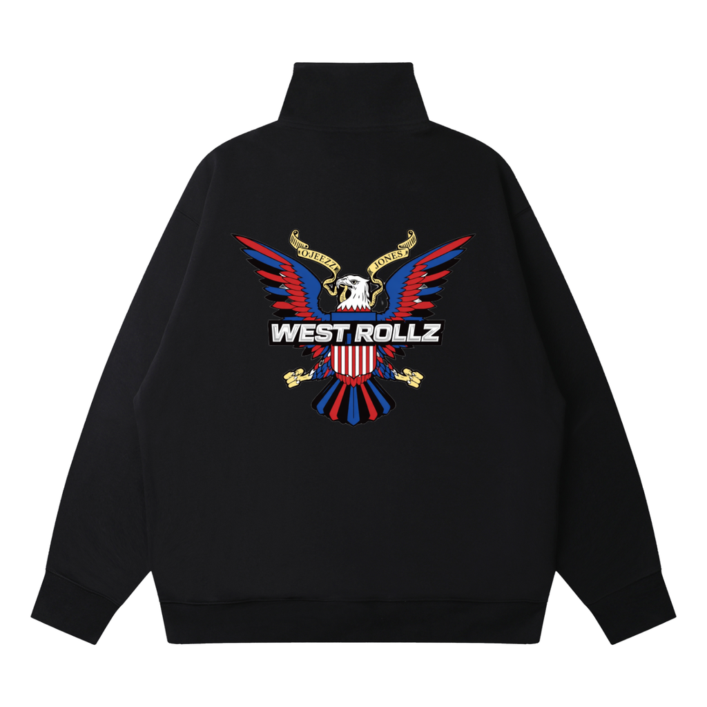 WEST ROLLZ X DIP-WEST ZIP HOODIE
