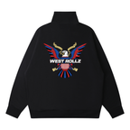 WEST ROLLZ X DIP-WEST ZIP HOODIE