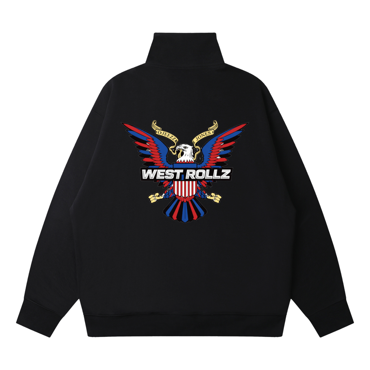 WEST ROLLZ X DIP-WEST ZIP HOODIE
