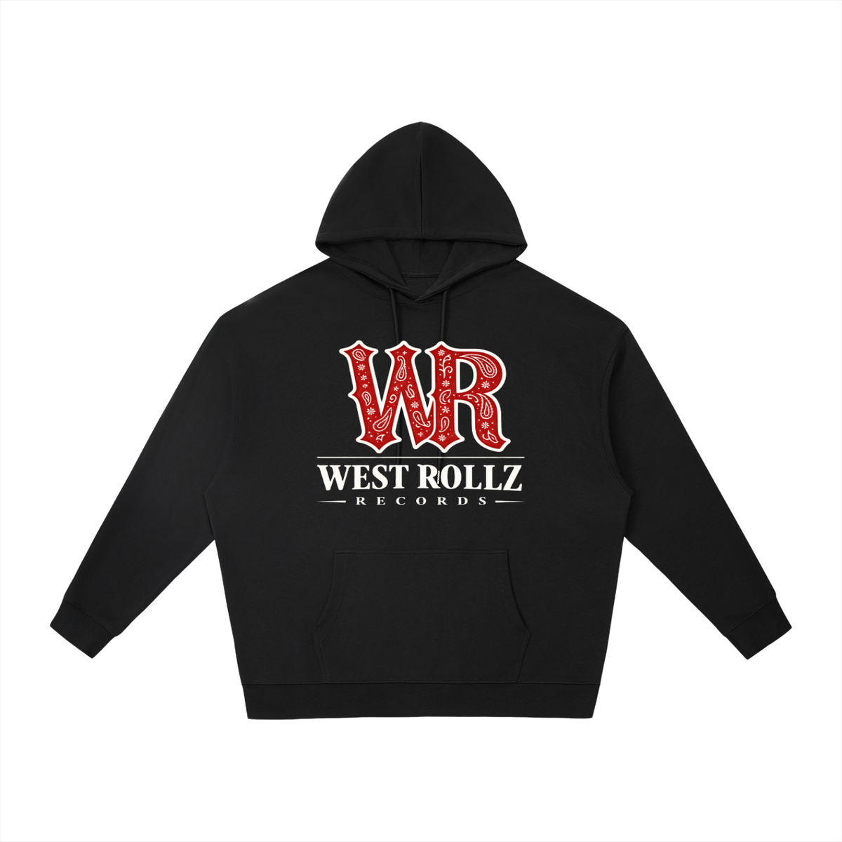 WEST ROLLZ X WEST ROLLZ RECORDS HOODIE
