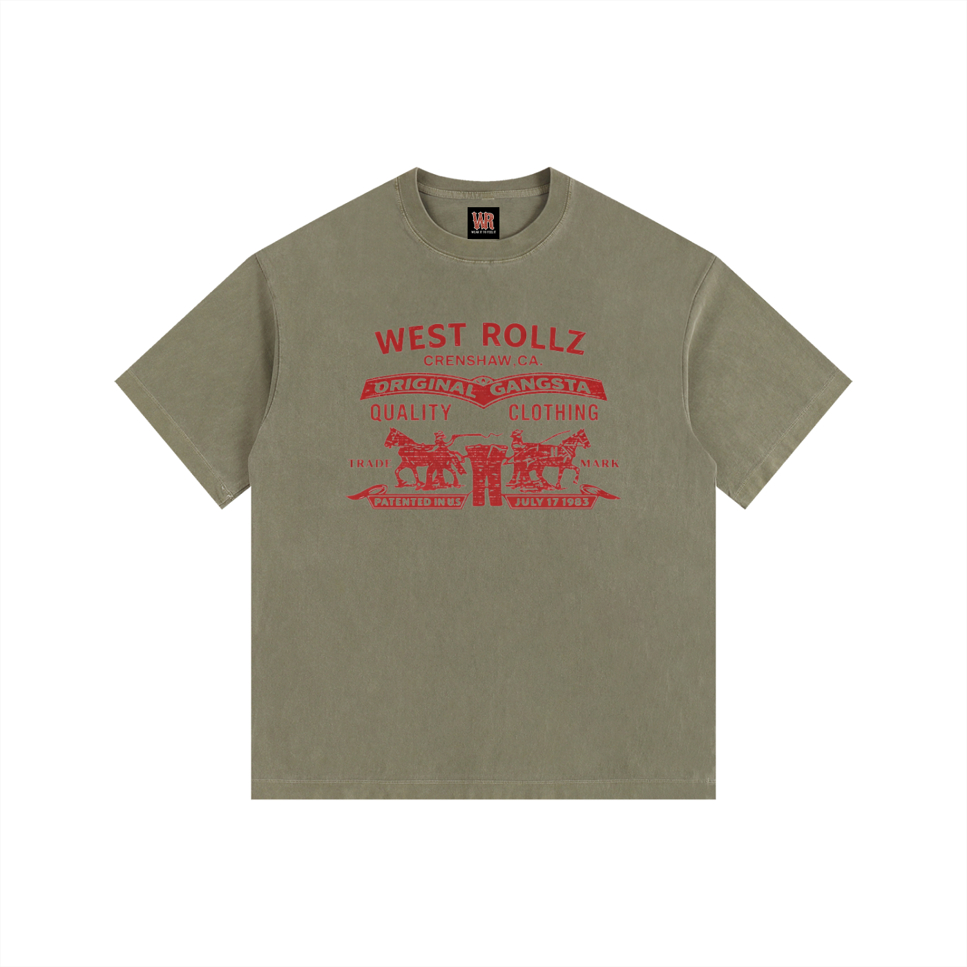 WEST ROLLZ X ROLLZ STRAUSZ T-SHIRT