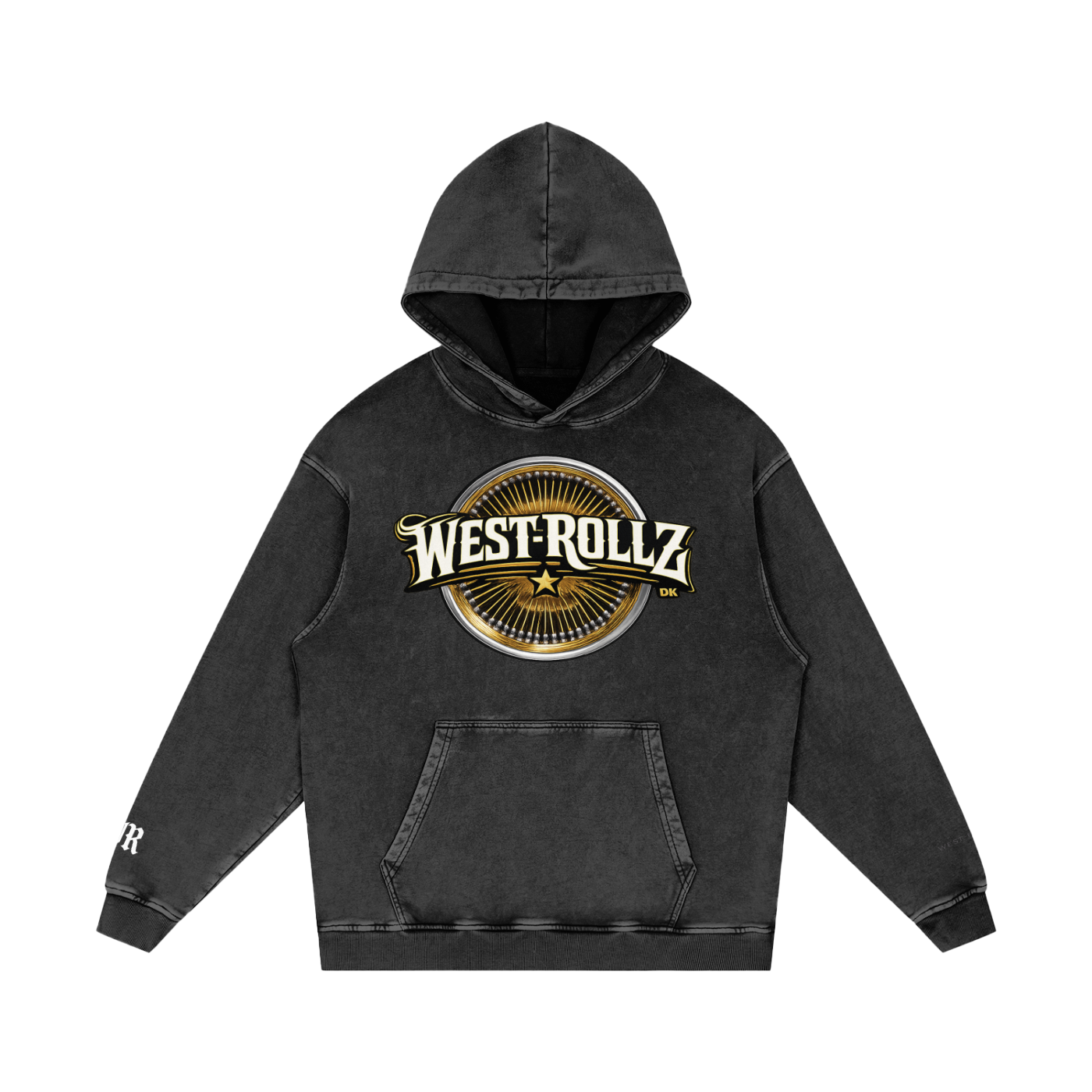WEST ROLLZ X WHEELS HOODIE