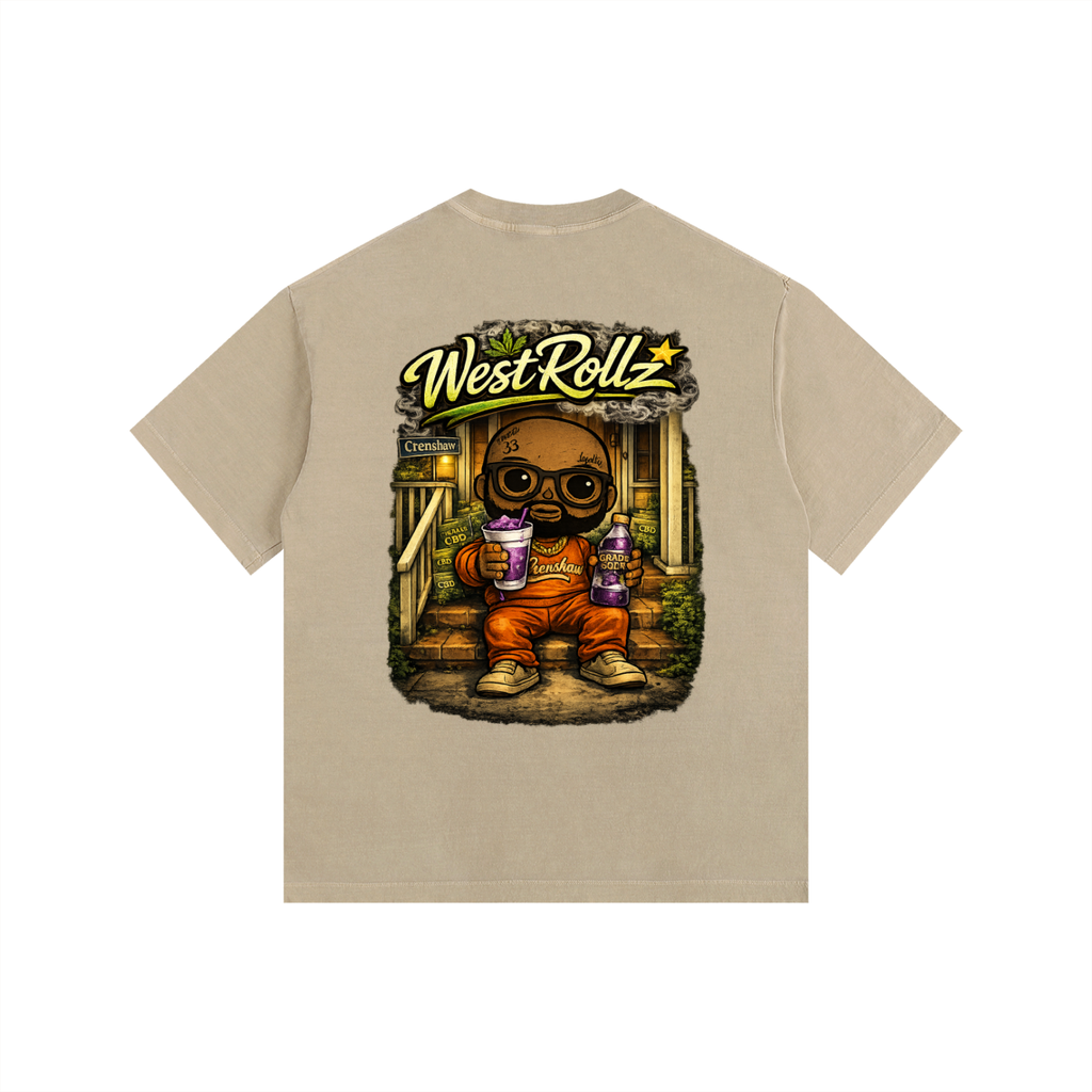 WEST ROLLZ X CBD WEST T-SHIRT