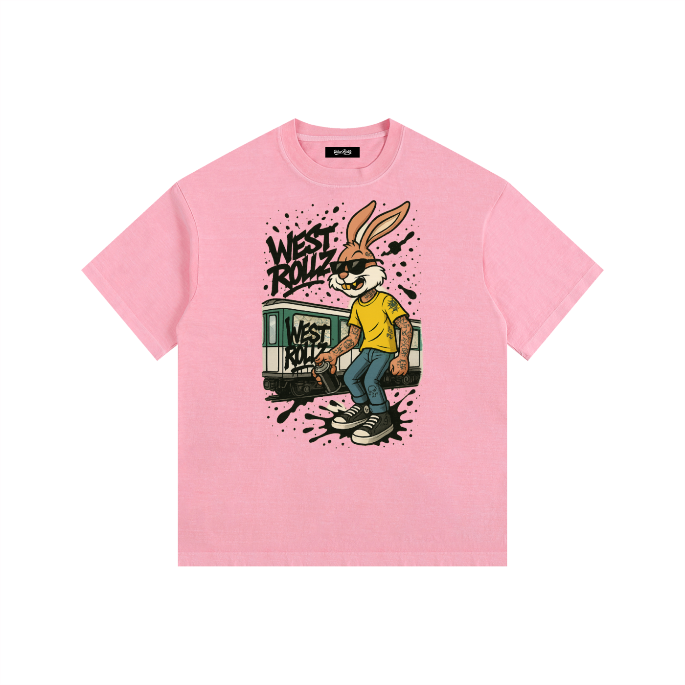 WEST ROLLZ X BUNNY GRAFF T-SHIRT