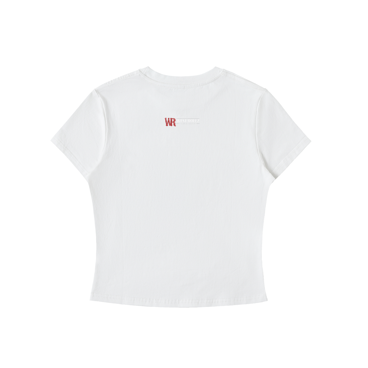 WEST ROLLZ X HUSTLER MERCH  WOMEN Crewneck T-SHIRT