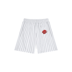 WEST ROLLZ X THE WARRIORS / Unisex Striped Loose Fit SHORT