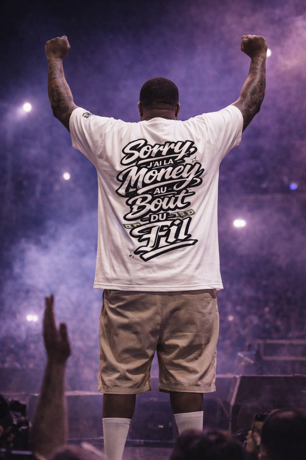 WEST ROLLZ X SORRY! MONEY ON THE LINE T-SHIRT